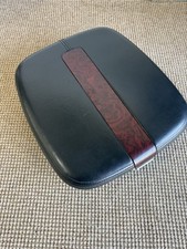 2007-2014 Cadillac Escalade Center Console Arm Rest Lid Black Leather Woodgrain 2007-2014 Cadillac Escalade Center Console Arm Rest Lid Black Leather Woodgrain