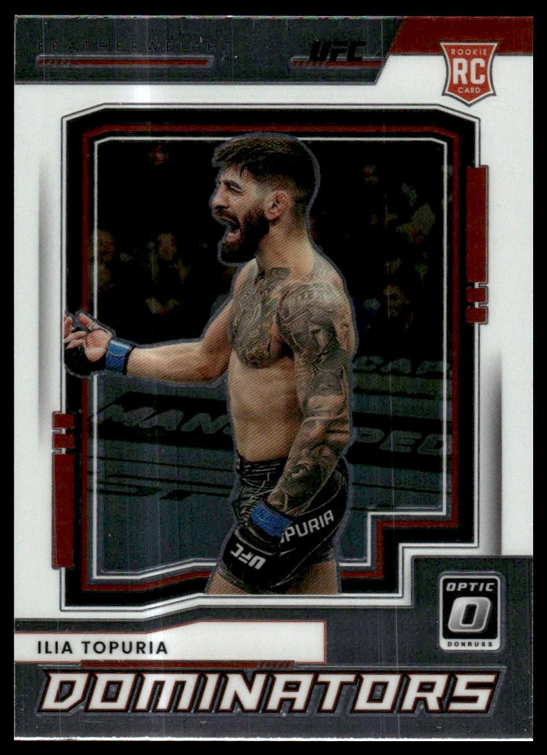 2022 Donruss Optic UFC #17 Ilia Topuria Dominators