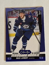 2024-25 O-Pee-Chee #585 Brad Lambert Blue Marquee Rookie Winnipeg Jets