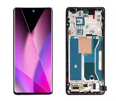 Für Infinix Zero 40 4G X6860 AMOLED Display LCD Bildschirm Touch Digitizer + Rahmen