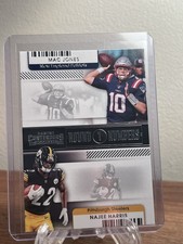 🔥Panini Contenders Round Numbers Mac Jones Najee Harris RN-MJO Patriots Steele…