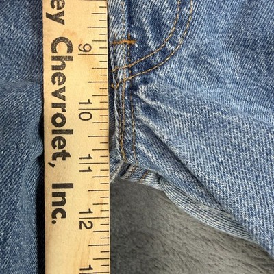 Vintage 80s Levi's 501 0115 Whisker Denim Jeans Size 33x30 (31x29
