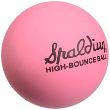 Spalding SM PNK High Bounce Ball Pack of 24 24 Balls, Pink