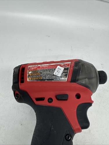 Milwaukee M18 KRAFTSTOFFSTOSS 1/4 Zoll Sechskant-Hydraulikschrauber - rot (2760-80) Teile C58 - Bild 4 von 9
