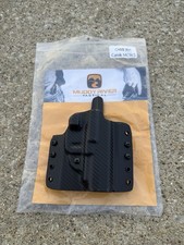 Muddy River Tactical OWB RH Kydex Carbon Fiber Holster Canik MC9LS, NEW USA Made