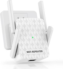 Wifi Extender Signal Booster 1200mbps Dual Band 2.4g/5g For Home Up To 10000sq.f