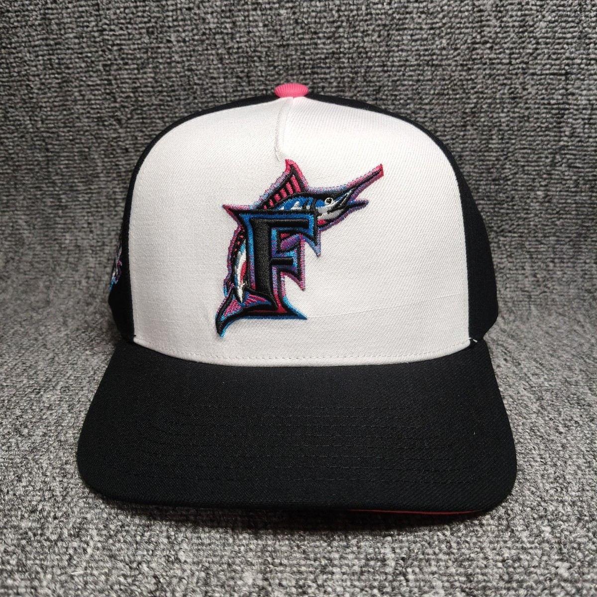 Mitchell & Ness Florida Marlins MLB 10th Anniversary Snapback Hat Cap