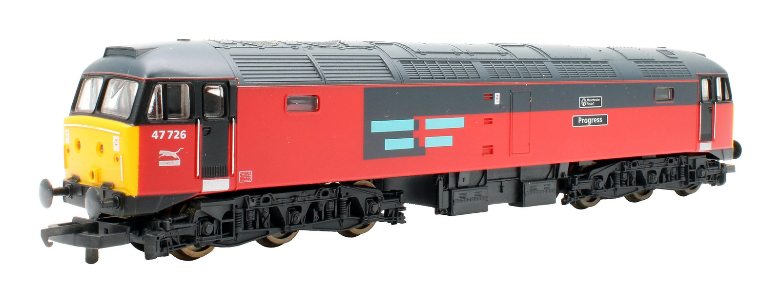 LIMA OO GAUGE L204739 MANCHESTER AIRPORT CLASS 47726 'PROGRESS' DIESEL LOCO