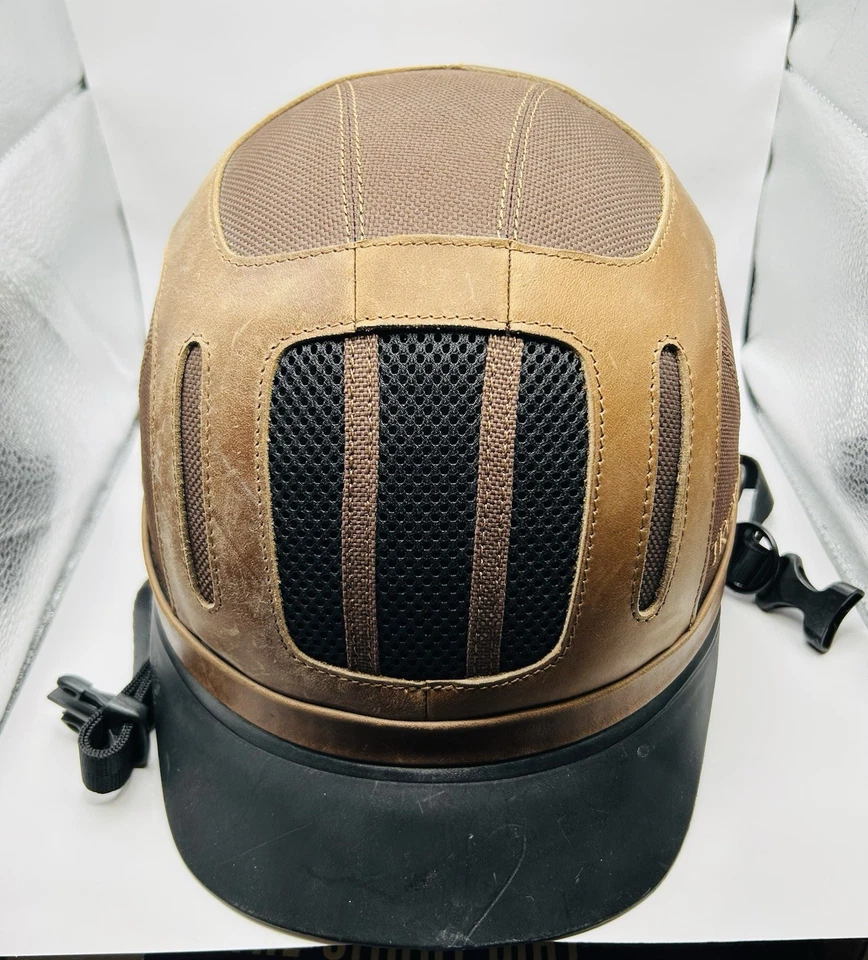 Troxel Performance Headgear Sierra Equestrian Riding Helmet Brown Black Small - Image 2 of 4