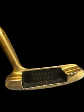 Vintage 24K Gold Plated Pontiac Logo Promotional Golf Putter Right Handed RH