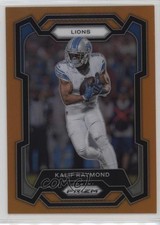 2023 Panini Prizm Orange Prizm 230/249 Kalif Raymond #100 pe8