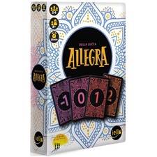 Allegra Card Game Semi Cooperative Multi Color Classic Family Fun