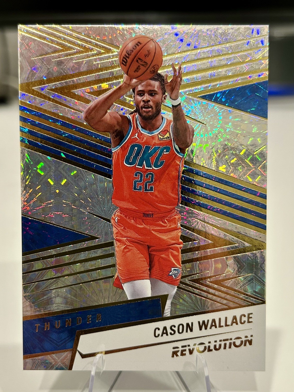 2024-25 Panini Revolution - Cason Wallace #75 Fireworks /149