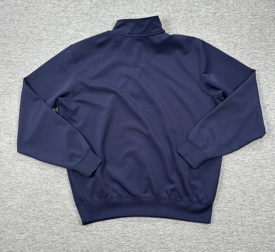 Fairway & Greene F&G Tech Pullover Mens Medium Blue 1/4 Zip Performance Golf - Image 3 of 4