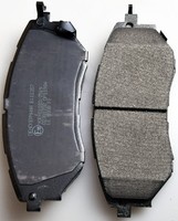 Vorderachse Denckermann B111357 Bremsbelagsatz, Scheibenbremse FüR Subaru