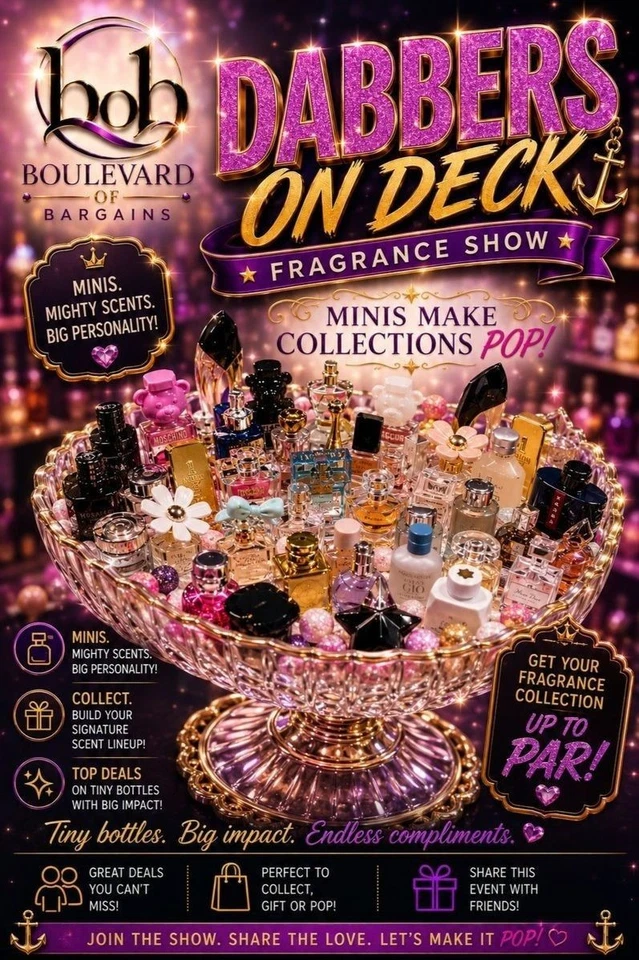 Dabbers on Deck! Make Your Fragrance Collection Pop with Fab Collectibles