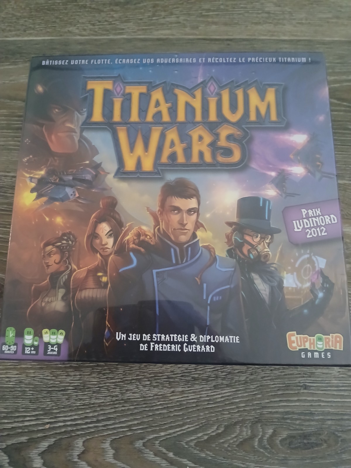 TITANIUM WARS VF jeu de stratégie spatial pour vos soirées jeux de société en famille