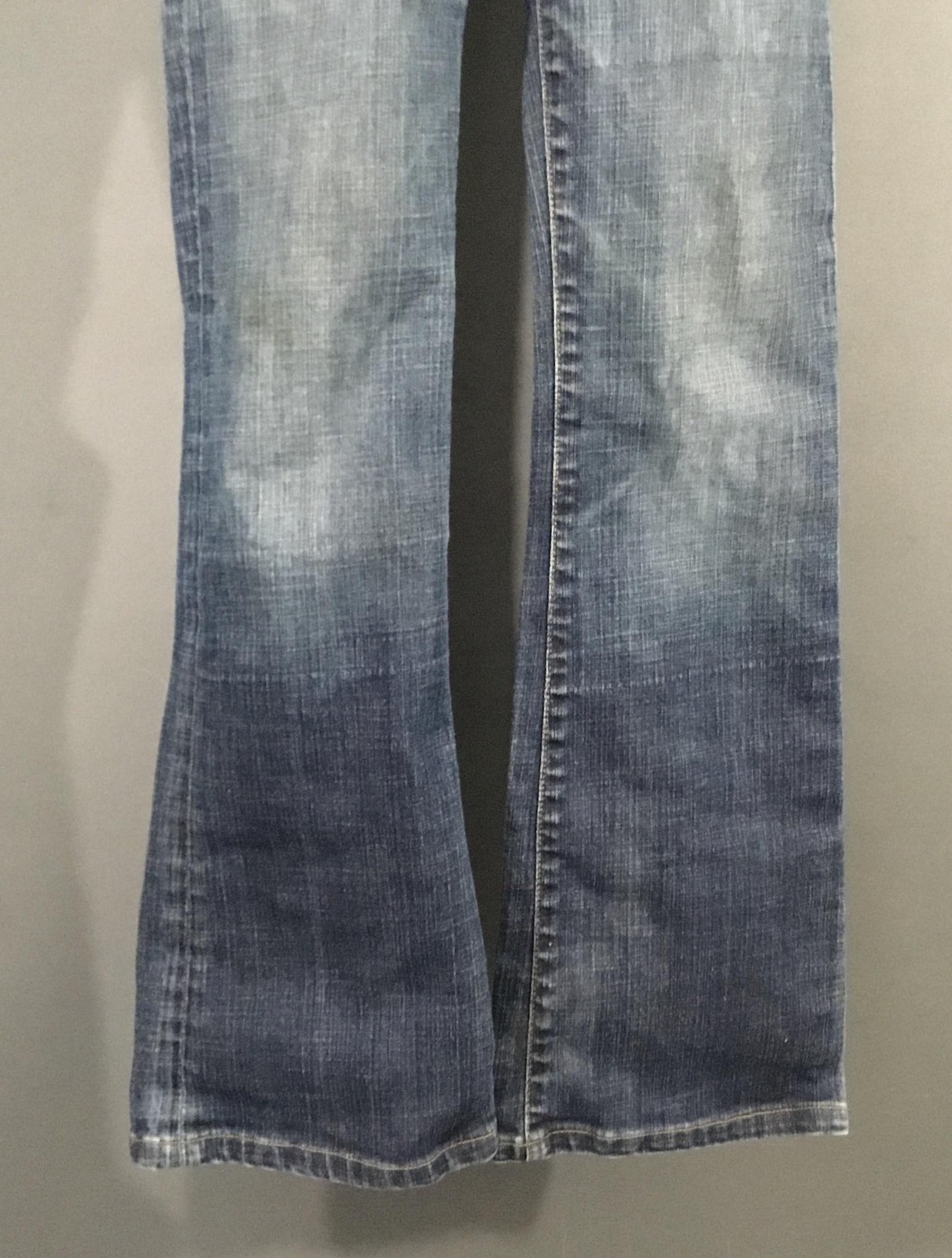 AG Adriano Goldschmied Jeans Womens 26R Blue Flare Low Rise Made USA Denim thumbnail 5