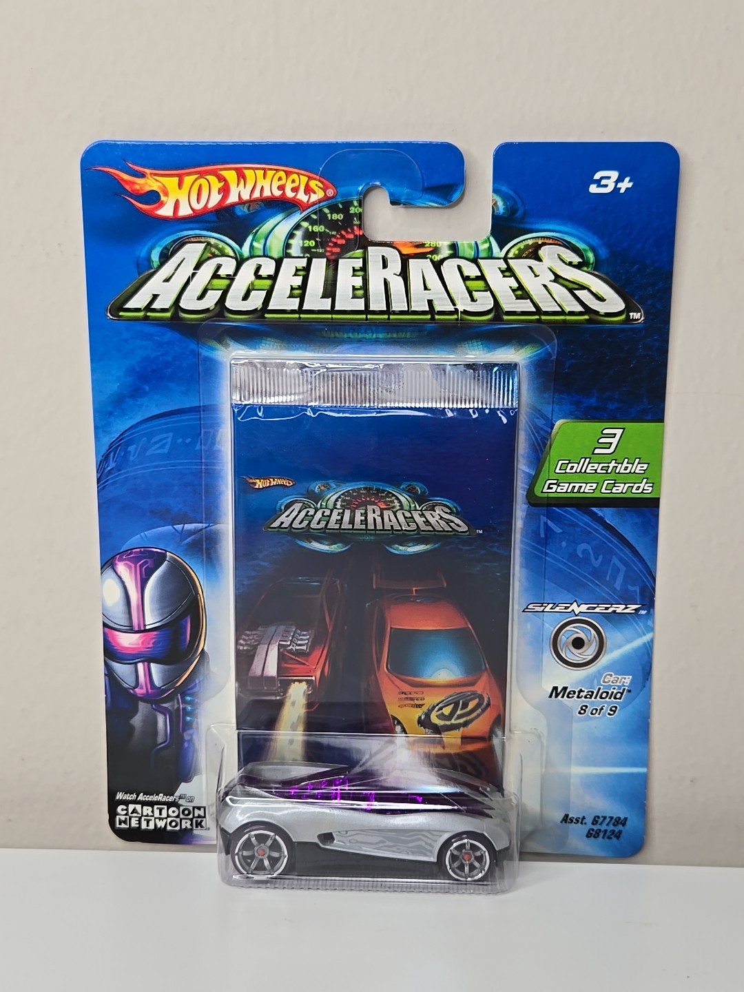 2004 Hot Wheels Acceleracers Metaloid #8/9 Silencerz AC24