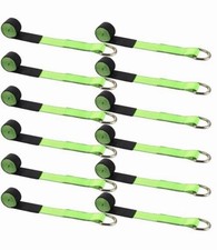 Pack Lasso Tow Truck Straps With D Ring 11 000 Lbs Break 2 X 12 Ft 8 Green Pack Lasso Tow Truck Straps With D Ring 11 000 Lbs Break 2 X 12 Ft 8 Green