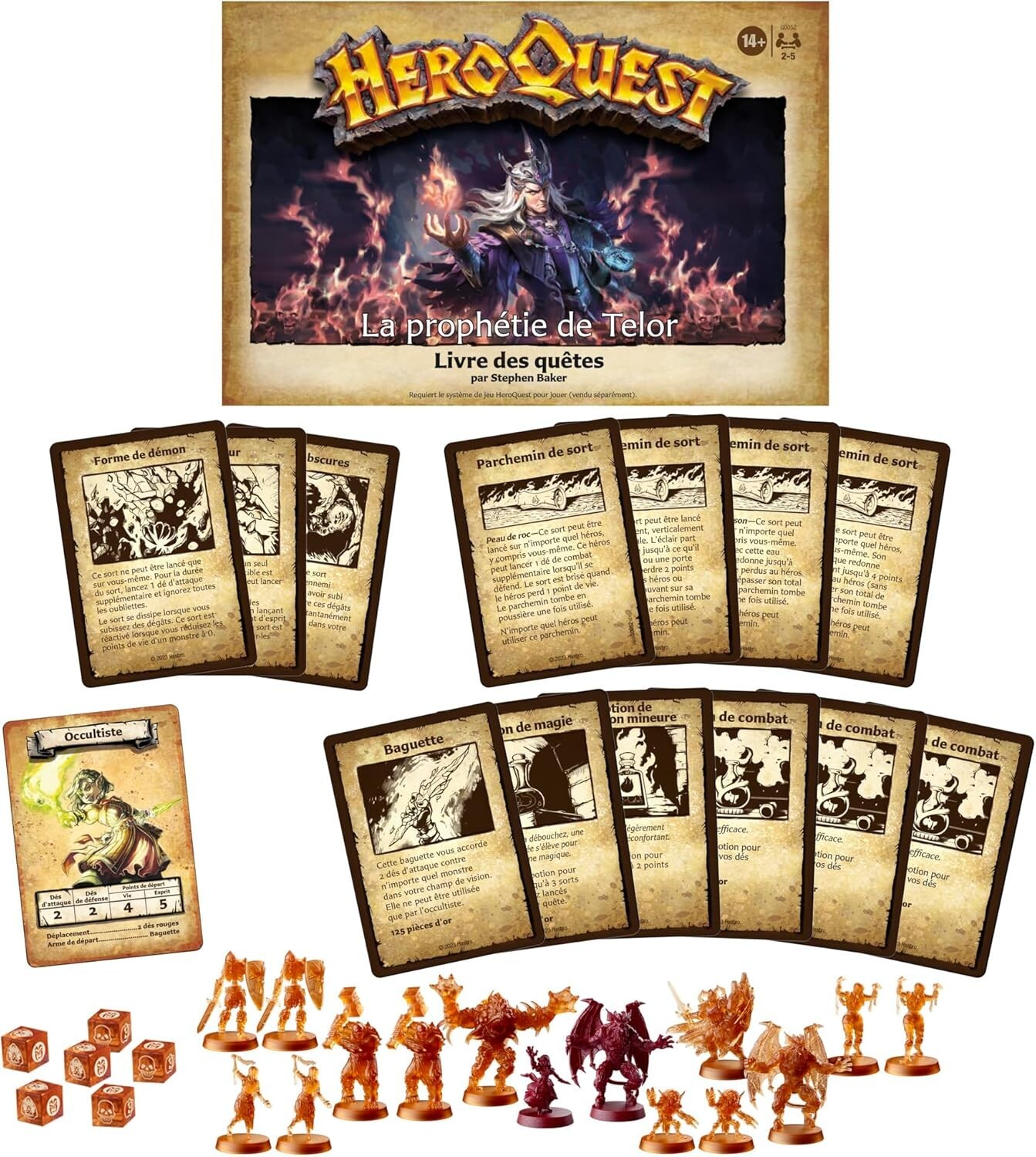 HeroQuest La prophétie de Telor pack de quête Hasbro - 2