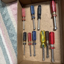 Stanley Nut Drivers - 6 different sizes and d...