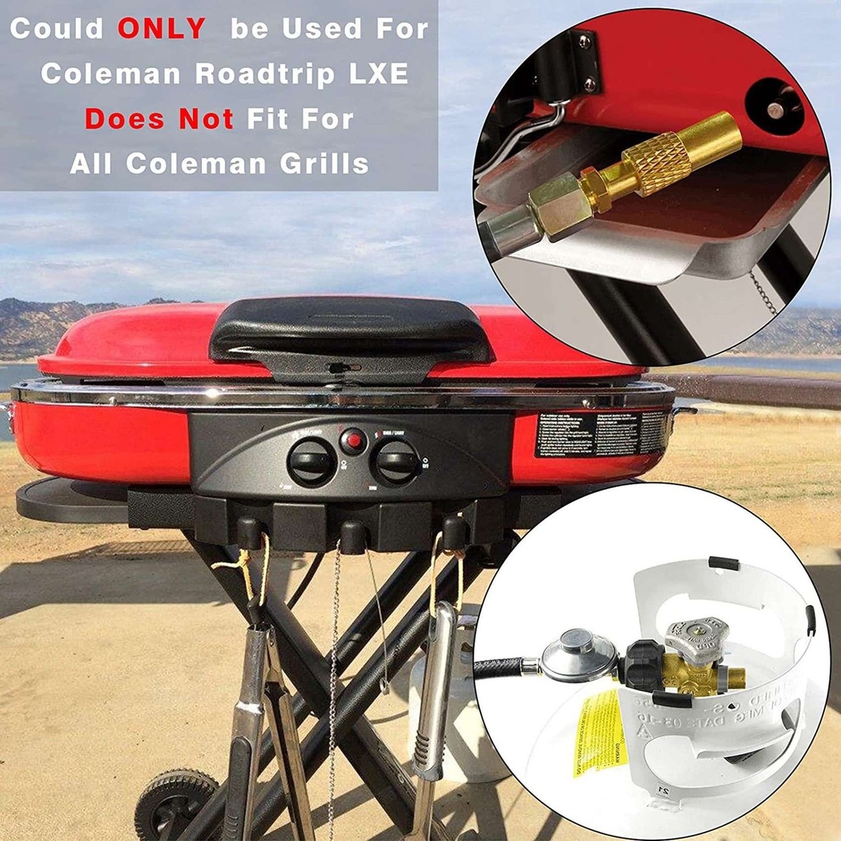 Grill Regulator Coleman Roadtrip Grill Accessories MCAMPAS 5430
