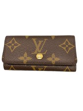 LOUIS VUITTON Multicle 4 Monogram Canvas BRW All-Over Print Men's