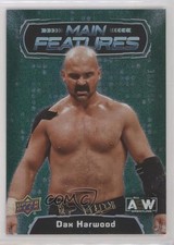 2022 Upper Deck AEW All Elite Wrestling Main Features Green /199 Dax Harwood 2zq