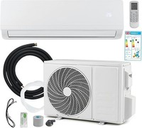 Air Conditioning: TANGZON 9000 BTU 5-in-1 Wall Split Unit, Heater, Fan, A++