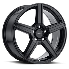 17x7.5 Voxx Como Gloss Black Wheel 5x1105x115 40mm