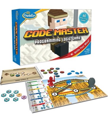 ThinkFun CODE MASTER Programming Logic Board Game Ages 8 to Adult Gift Education