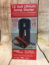Jump-N-Carry JNC345 550 Start Assist Amp 12 Volt Lithium Jump Starter