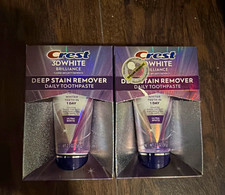 Crest 3D White Brilliance Deep Stain Remover Fluoride Toothpaste 2.1 oz. 2 pack