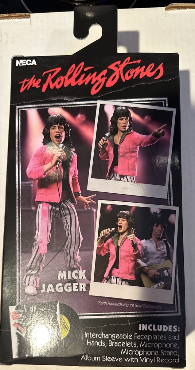 New In Hand NECA The Rolling Stones Mick Jagger Action Figure | eBay