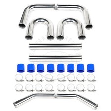 Universal 2.75 Inch 8pcs Turbo Intercooler Pipe Piping Host Clamp Silicone