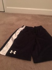 Under Armour Youth Boys Basketball Shorts Size Medium Multi-Color