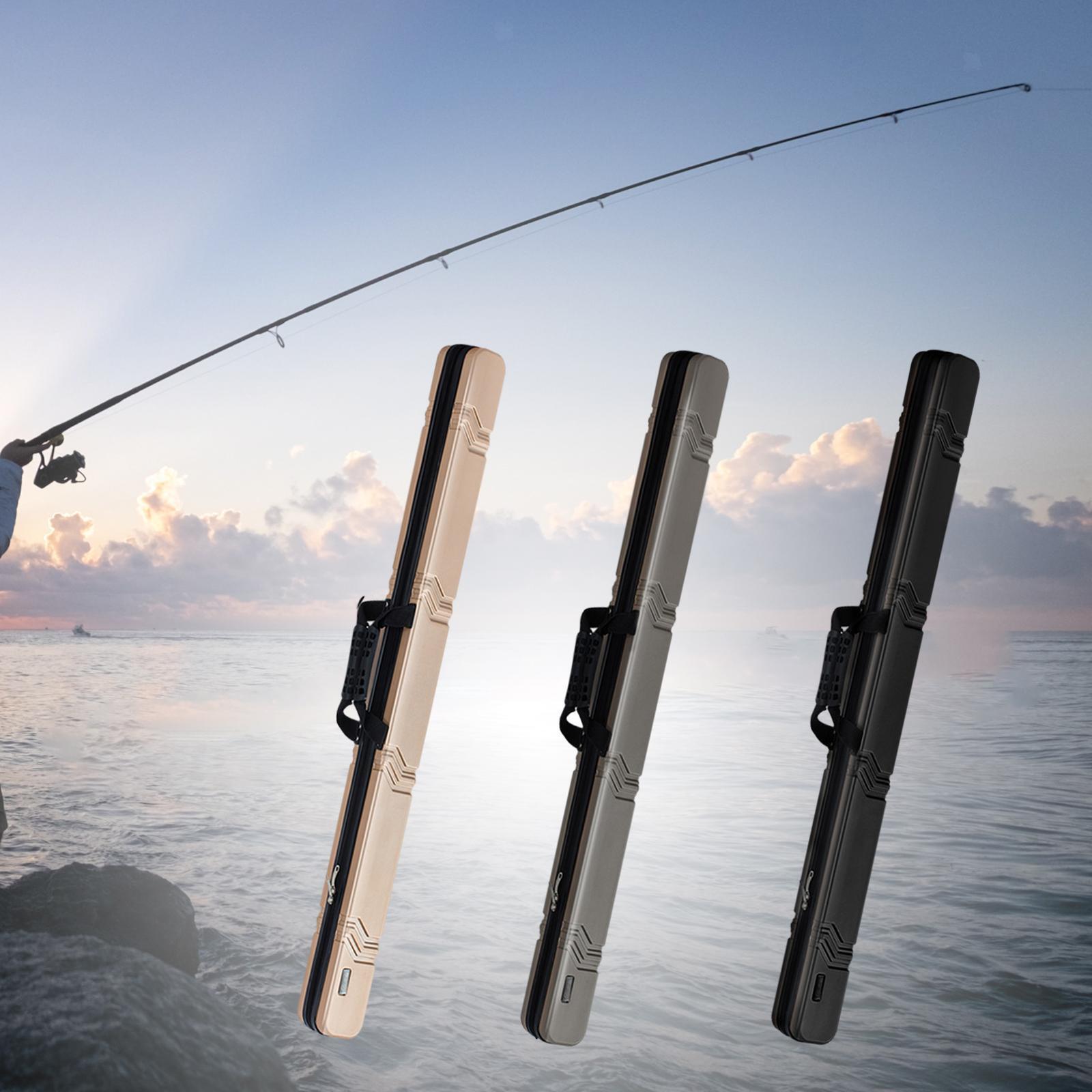Fishing Rod Case Hard Shell for Multiple Rods Fishing Rod Carrying Case eBay