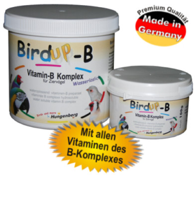 Birdup-B 100g für Vögel Vitamin B Komplex Zucht Ausstellung Mangel Darmflora