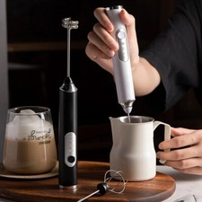 Recharge Handheld Coffee Frother Electric Whisk Coffee Stirrers Milk Foamer Mix