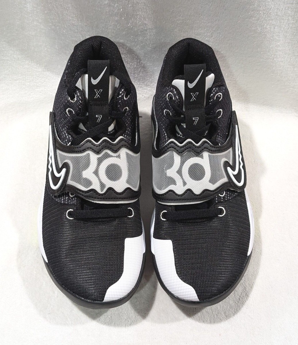 Nike KD Trey 5 X Black/White/Volt Men display picture 1
