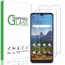2PCS For AT T Radiant Max 5G Tempered Glass Film Cover Guard Screen Protector