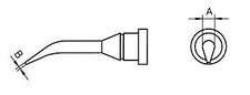 Image of Soldering Iron Tip 0.4x2.0mm replacement for Weller WSP80 Soldering station