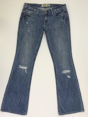 Victoria's Secret Pink Jeans Women's Distressed Torn Ripped Boot Denim Size 6 | eBay