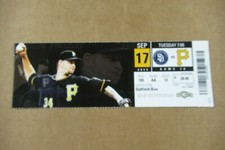 PITTSBURGH PIRATES VS SAN DIEGO PADRES 9/17/2013 FULL TICKET ~ JEDD GYORKO HR