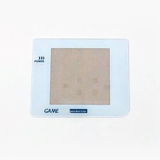 GBP Game Boy Pocket White TFT Backlight Glass Screen Lens