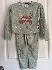 NEW NWT girls Size 5 Girls First Pretty Green Floral Butterfly Pant Set Outfit