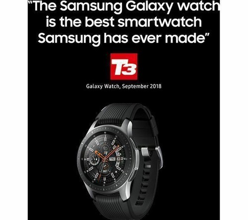 SAMSUNG Galaxy Watch - Silver 46mm - USED MISSING ACCESSORIES 6 - Currys | eBay