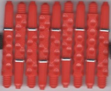 1.5in. 2ba Red Dimplex Dart Shafts: 3 per order