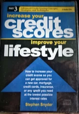 Increase Your Credit Scores Improve Your Lifestyle 2-Disc Audio CDs NEW Part 3 